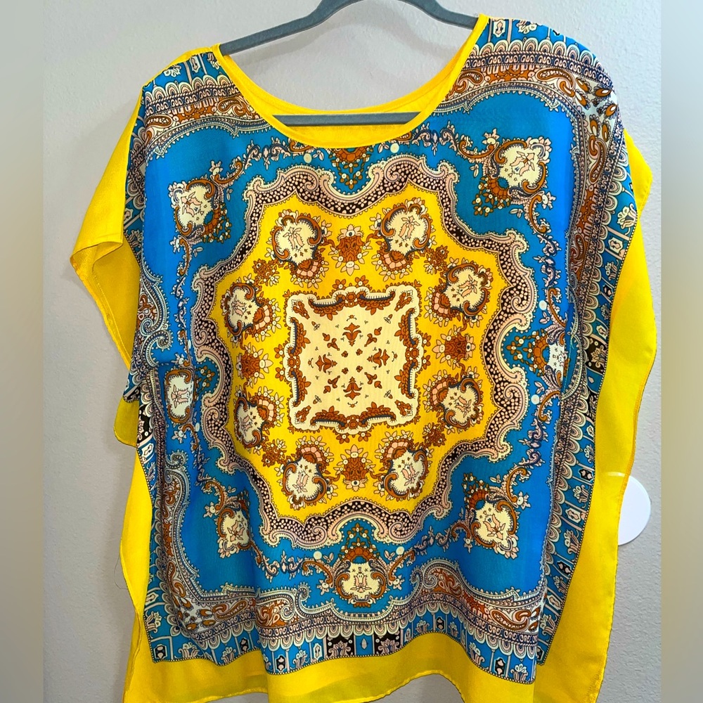 Graphic Beaded Tunic